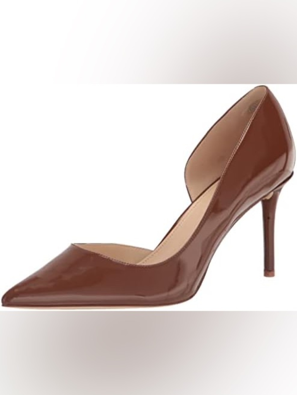 Marc Fisher Meryl Pointed Toe Stiletto Dress Classic Brown Pump Heels size 8.5